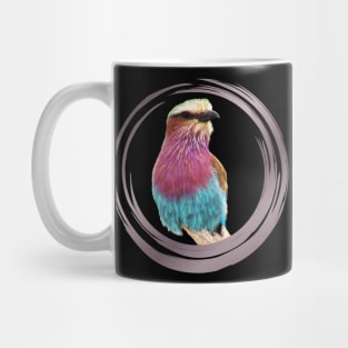 Lilac breasted Roller - Bird - Graphic - Bird in Africa Mug